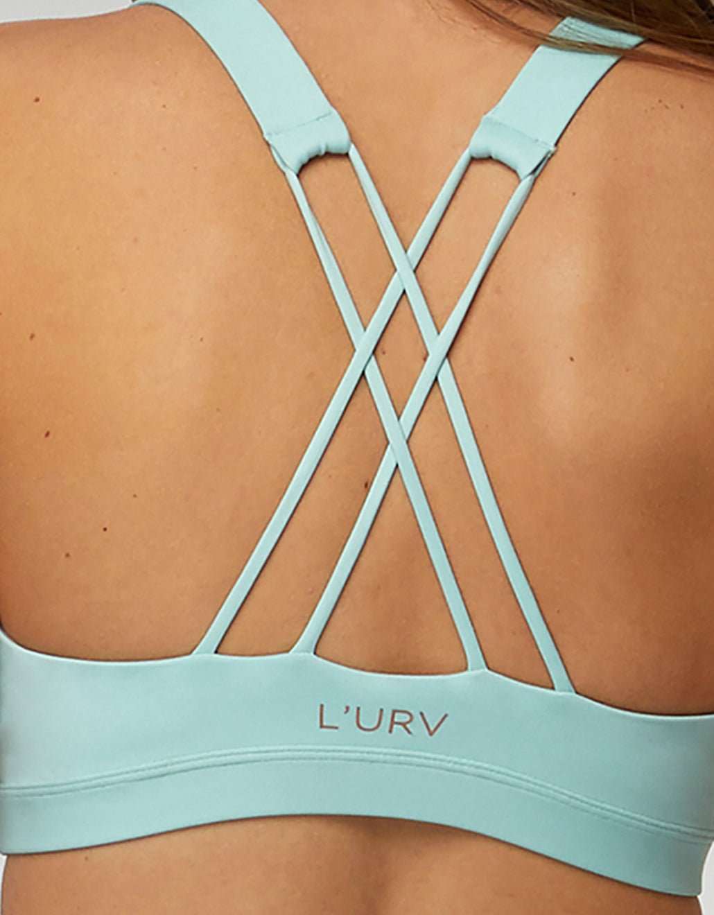 Lurv Sportswear Everest Crop Turquoise Sporcu Sütyeni