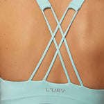 Lurv Sportswear Everest Crop Turquoise Sporcu Sütyeni