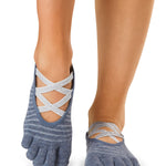 TOESOX Full Toe Elle Grip Socks Sail Away Çorap