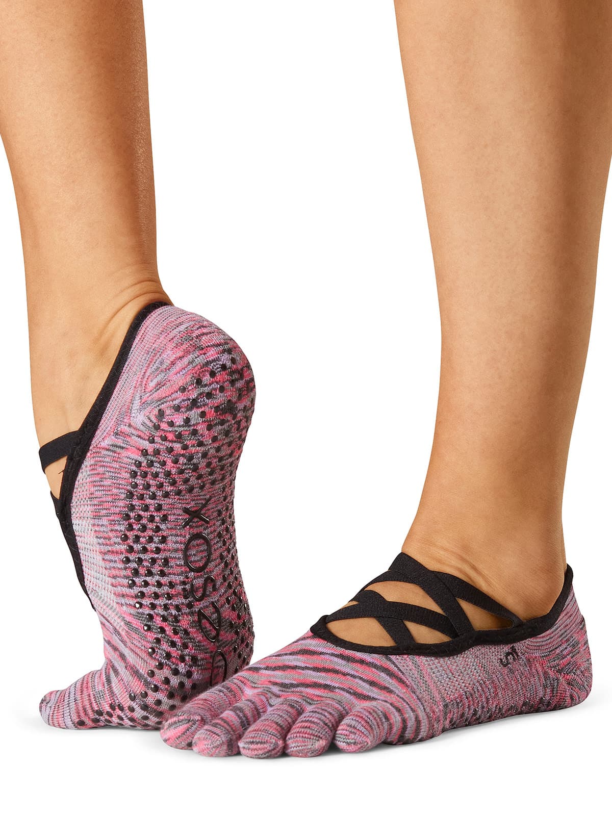 TOESOX Full Toe Elle Tec Grip Socks Move Çorap