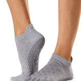 TOESOX Full Toe Low Rise Grip Socks Flurries Çorap