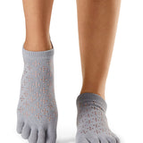 TOESOX Full Toe Low Rise Grip Socks Flurries Çorap