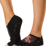 TOESOX Half Toe Luna Grip Socks Hibiscus Dreams Çorap