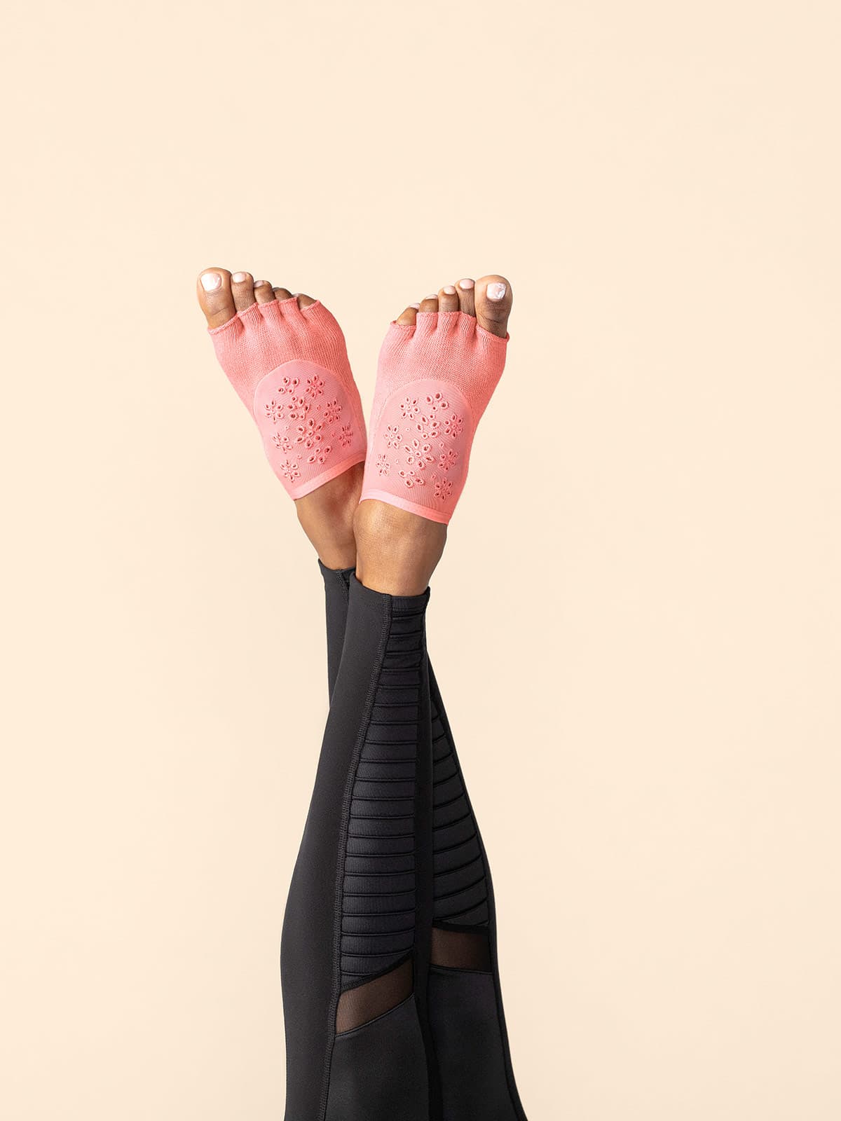 TOESOX Half Toe Luna Grip Socks Summer Sunset Çorap