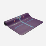 Liforme Liforme Mindful Garden Purple Floral 2mm Travel Mat