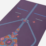 Liforme Liforme Mindful Garden Purple Floral 2mm Travel Mat