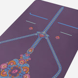 Liforme Liforme Mindful Garden Purple Floral 2mm Travel Mat