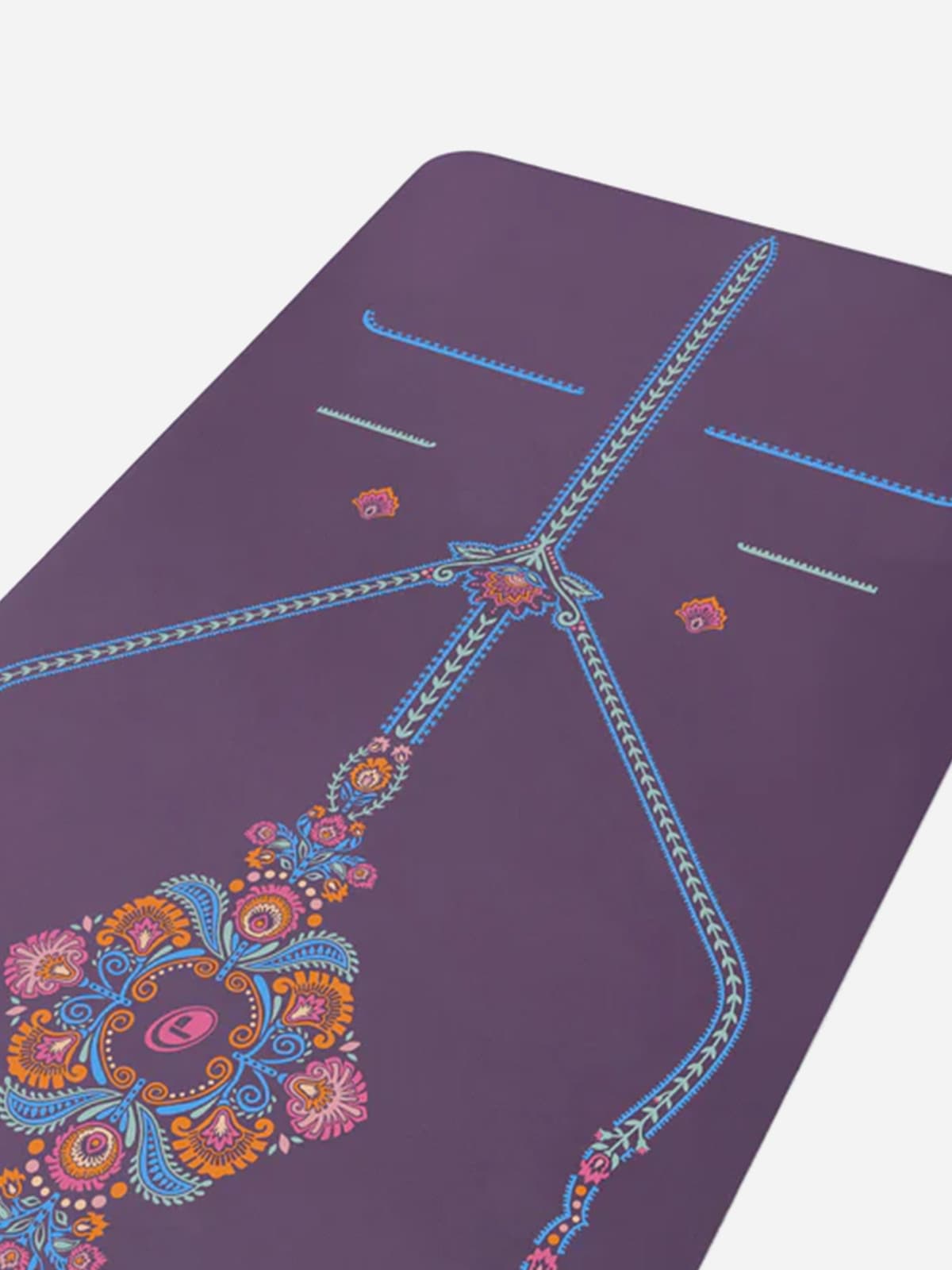 Liforme Liforme Mindful Garden Purple Floral 2mm Travel Mat