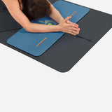 Liforme Liforme Yoga Pad Blue Sky Rainbow Yoga Pedi