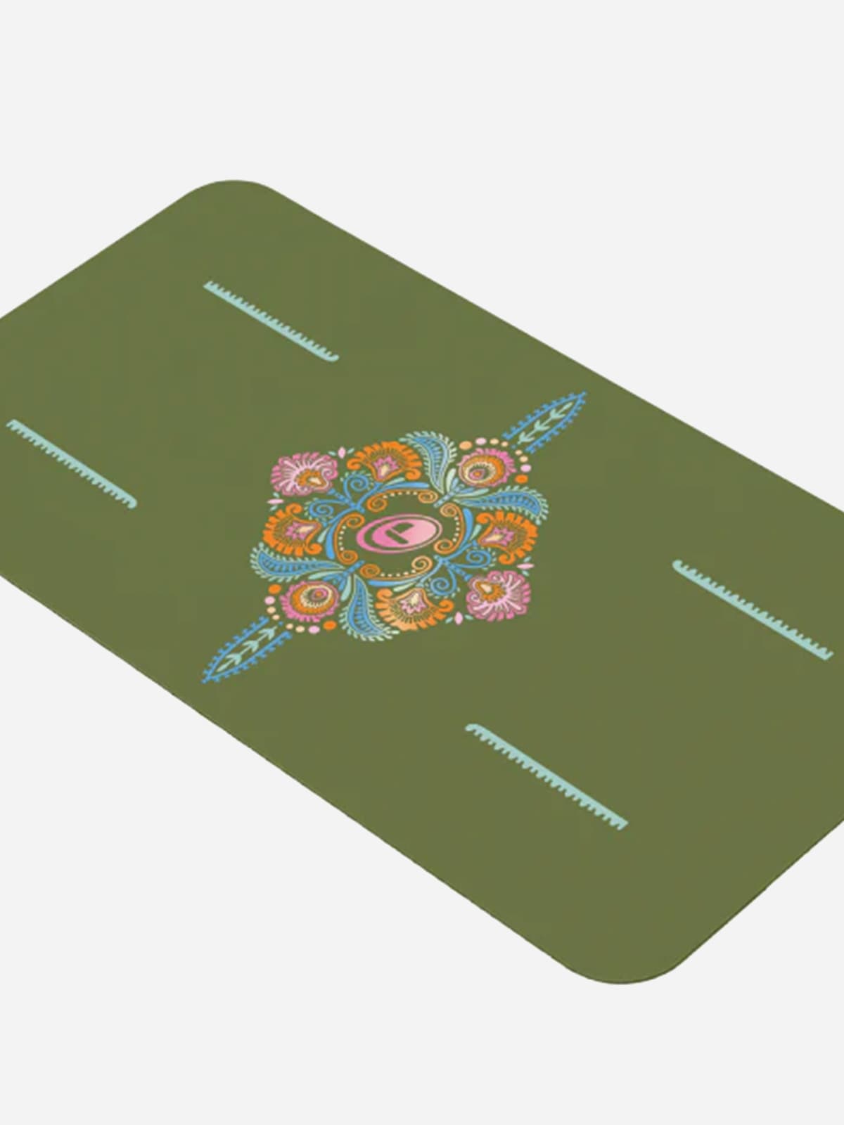 Liforme Liforme Yoga Pad Mindful Garden Olive Yoga Pedi