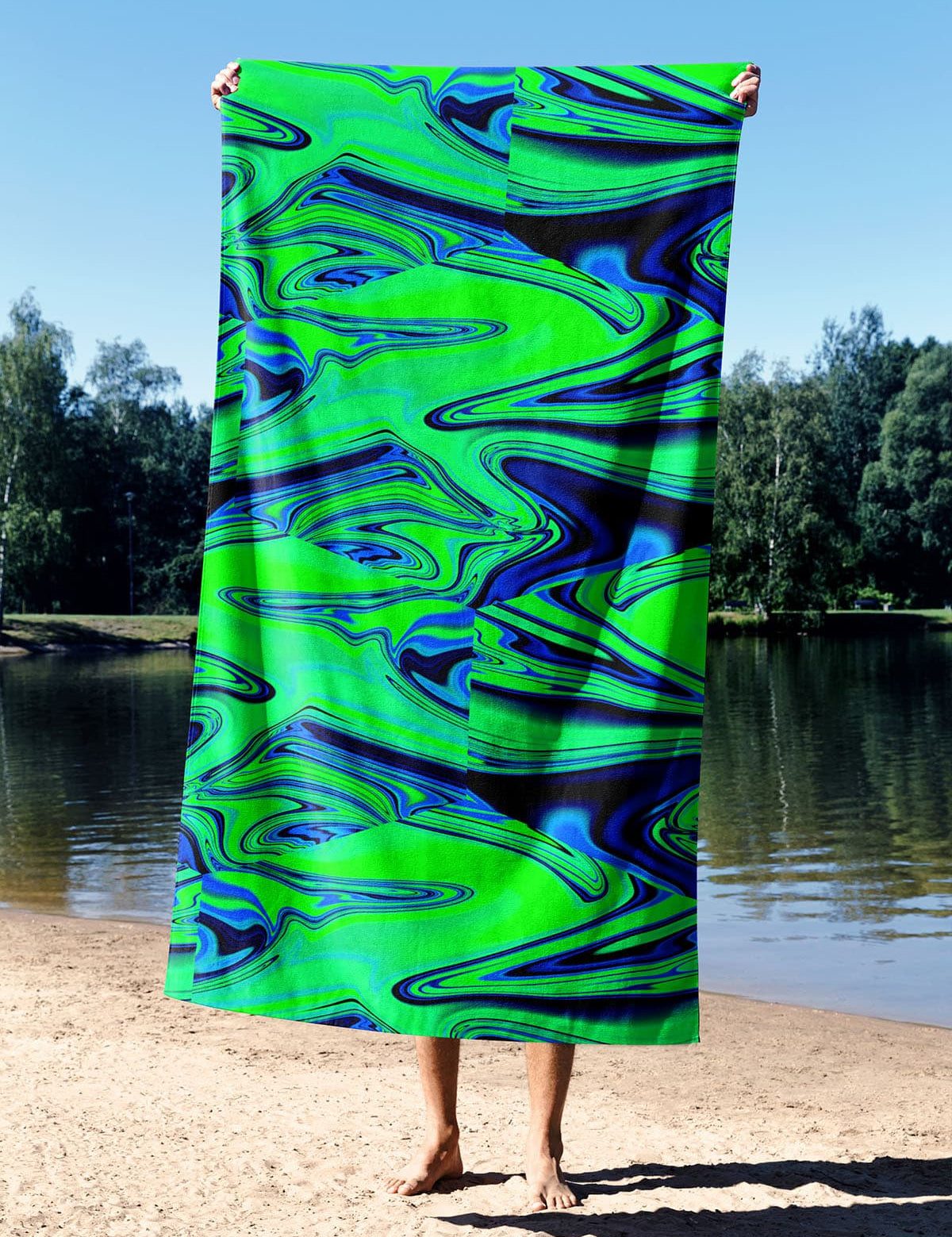 Essential Towel Microfiber Essential Towel Esoteric Aura Havlu