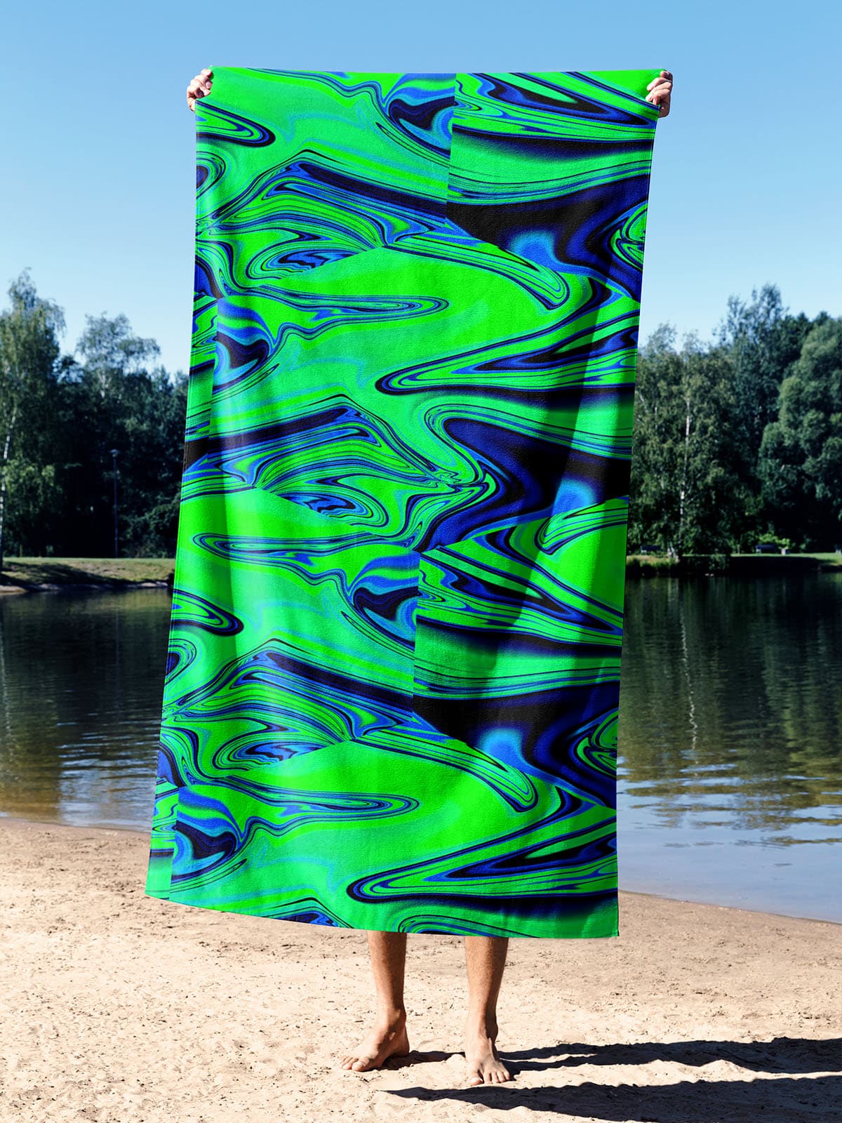 Essential Towel Microfiber Essential Towel Esoteric Aura Havlu