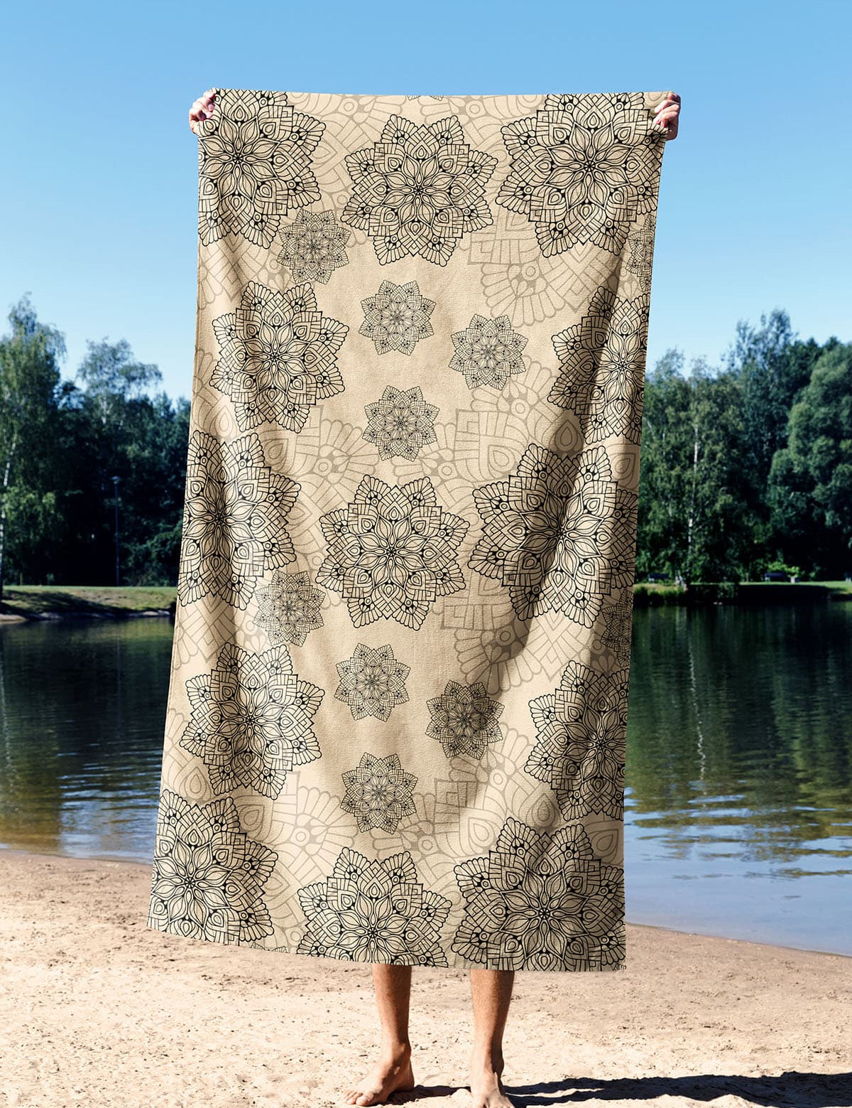 Essential Towel Microfiber Essential Towel Mandala Havlu