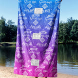 Essential Towel Microfiber Essential Towel Never Give Up Havlu