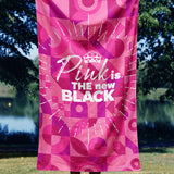 Essential Towel Microfiber Essential Towel Pink Is The New Black Havlu