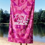 Essential Towel Microfiber Essential Towel Pink Is The New Black Havlu