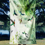 Essential Towel Microfiber Essential Towel Watercolour Jungle Havlu