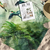 Essential Towel Microfiber Essential Towel Watercolour Jungle Havlu