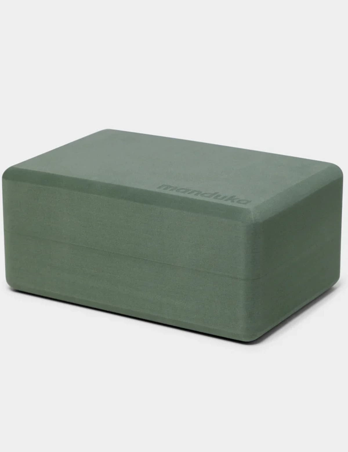 Manduka Recycled Foam Block Sage Yoga Blok