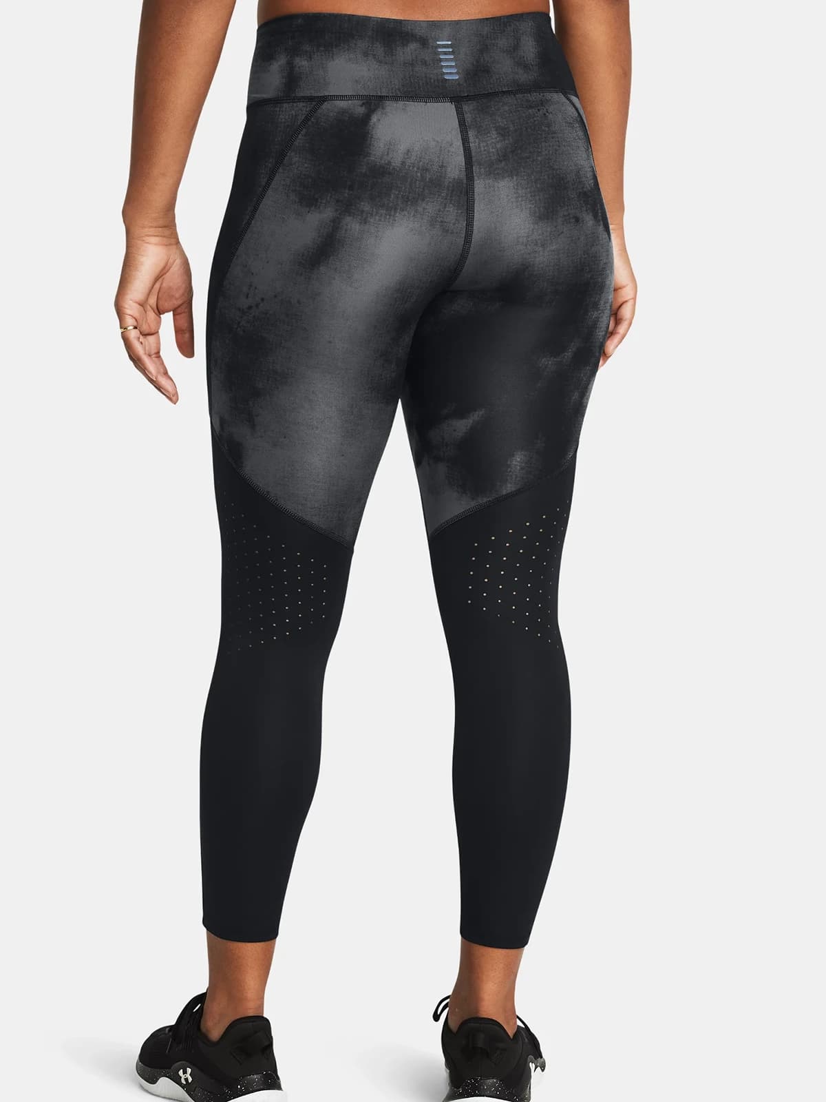 Under Armour UA Fly Fast 3.0 Printed Ankle Tights Spor Tayt