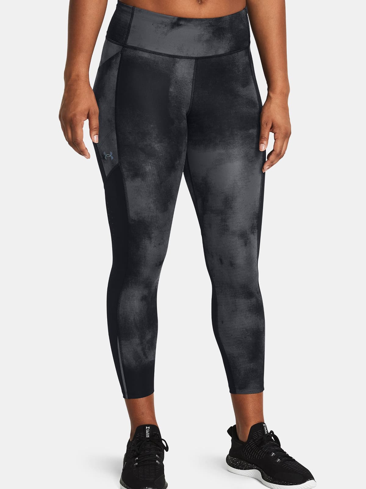 Under Armour UA Fly Fast 3.0 Printed Ankle Tights Spor Tayt