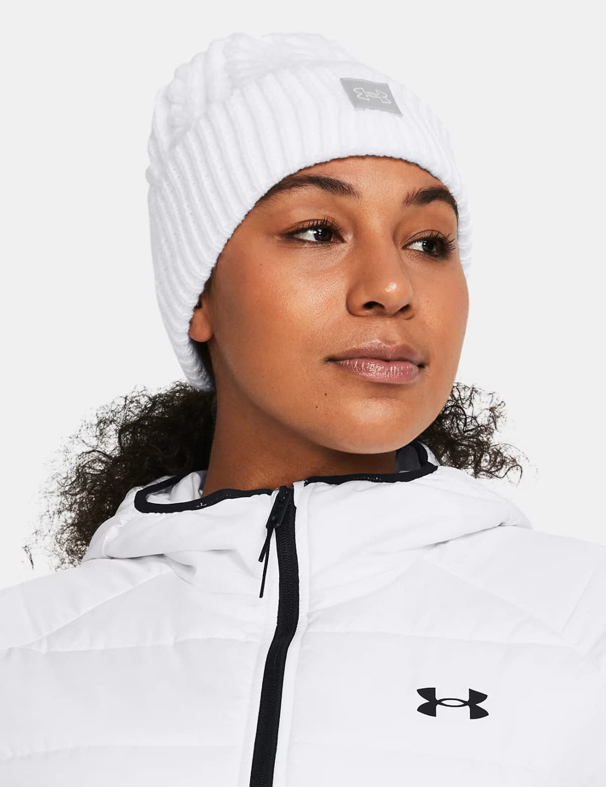 Under Armour UA Halftime Cable Knit Beanie Bere