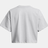 Under Armour UA Heavyweight Scripted Wordmark Crop Short Sleeve Tişört