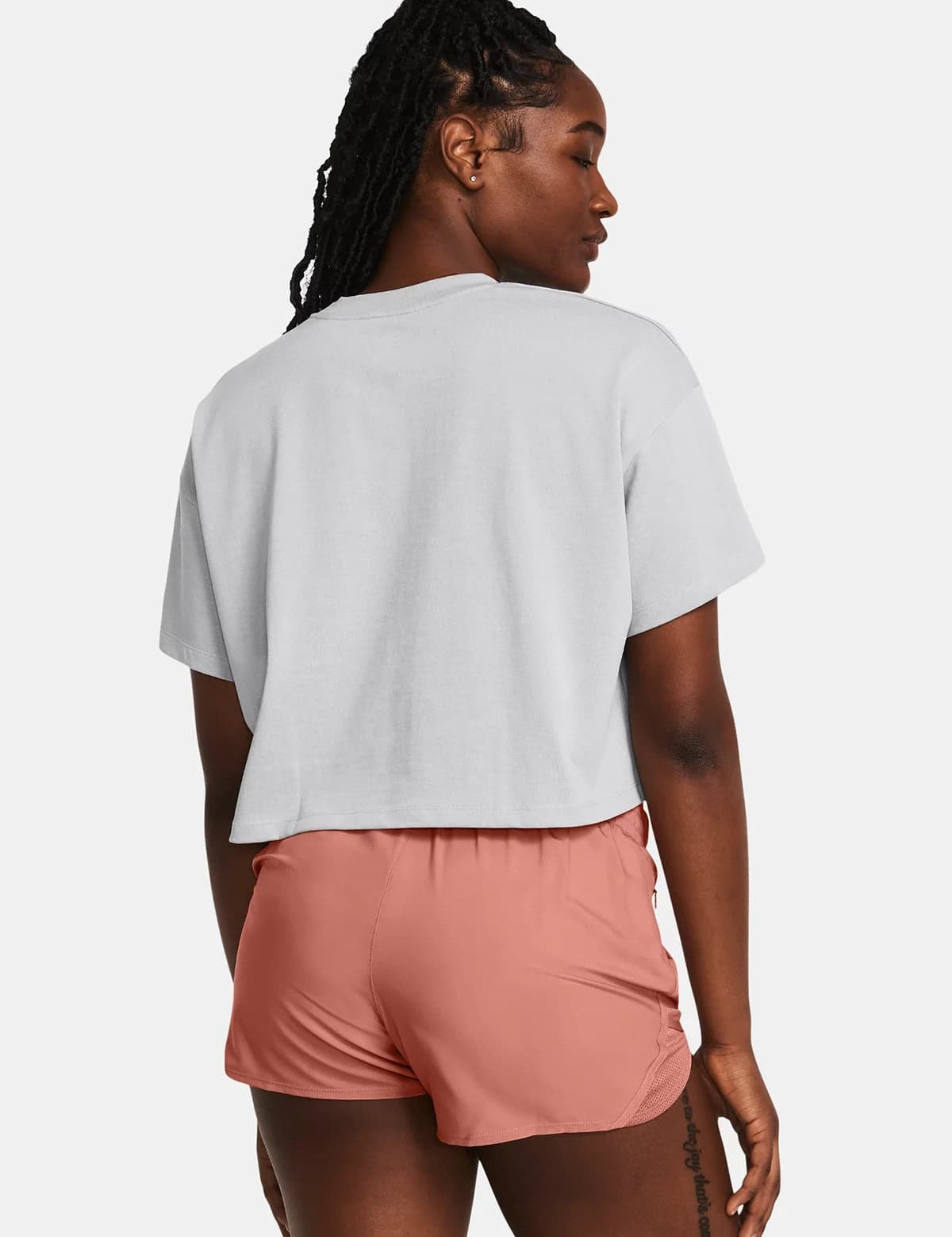 Under Armour UA Heavyweight Scripted Wordmark Crop Short Sleeve Tişört