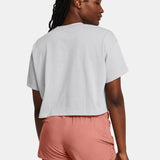 Under Armour UA Heavyweight Scripted Wordmark Crop Short Sleeve Tişört