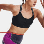 Under Armour UA Infinity High Zip Sports Bra Spor Sütyeni