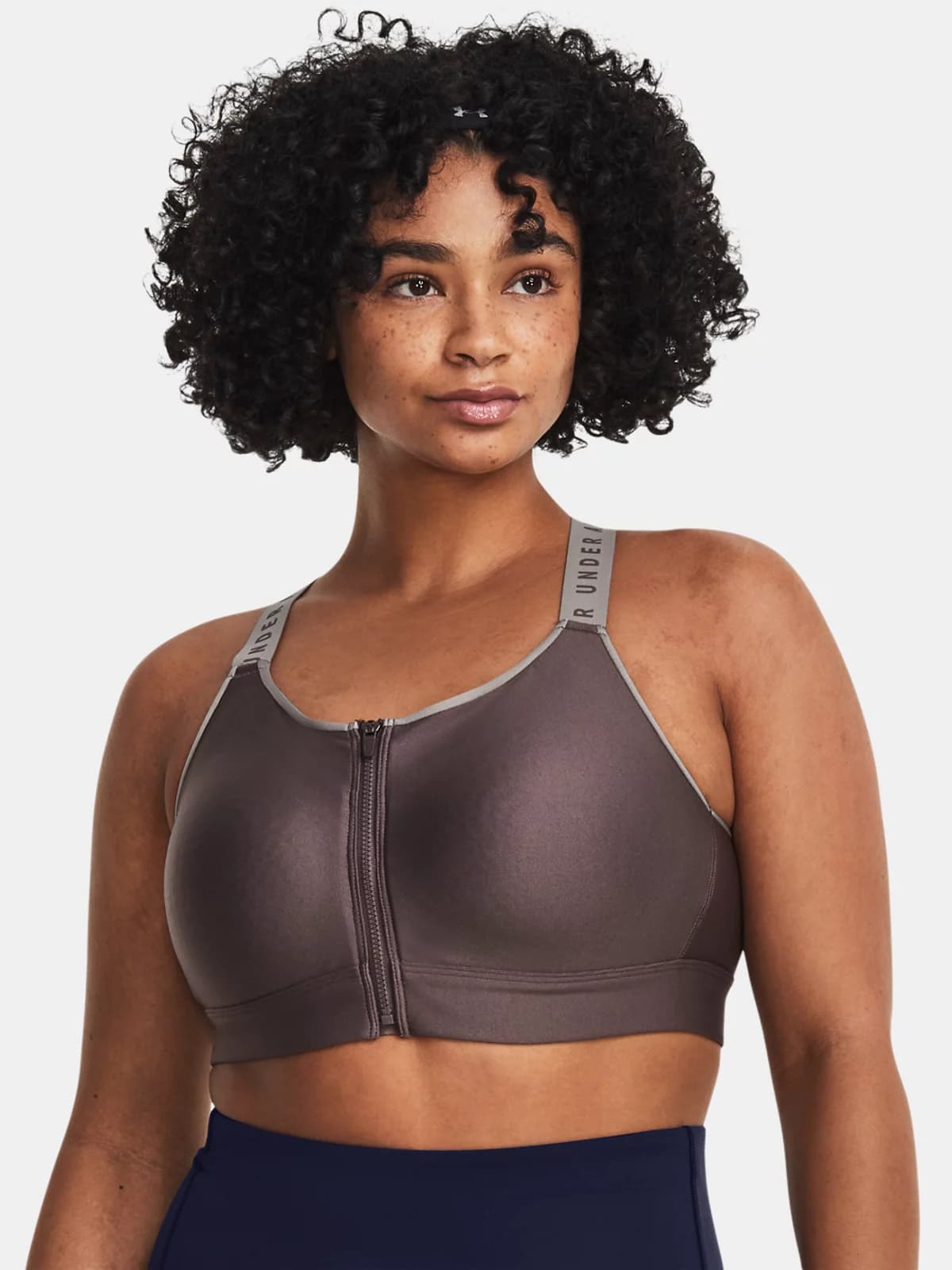 Under Armour UA Infinity High Zip Sports Bra Spor Sütyeni