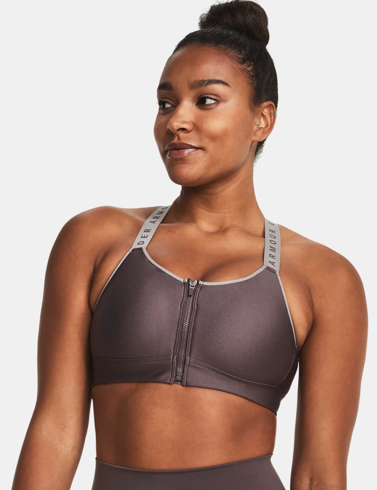 Under Armour UA Infinity High Zip Sports Bra Spor Sütyeni