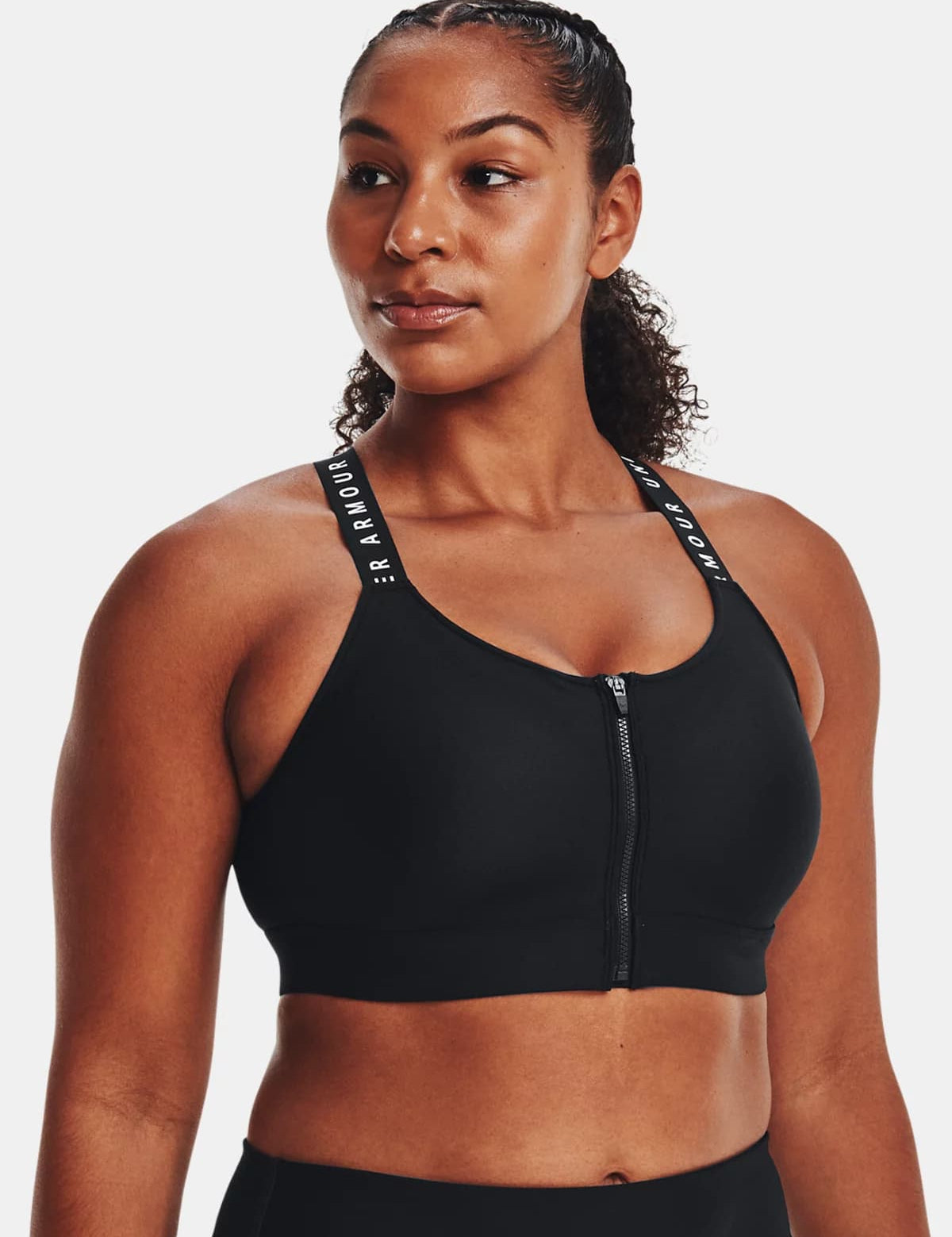 Under Armour UA Infinity High Zip Sports Bra Spor Sütyeni