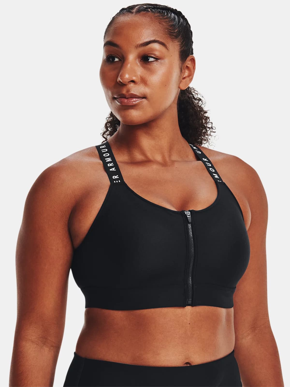 Under Armour UA Infinity High Zip Sports Bra Spor Sütyeni