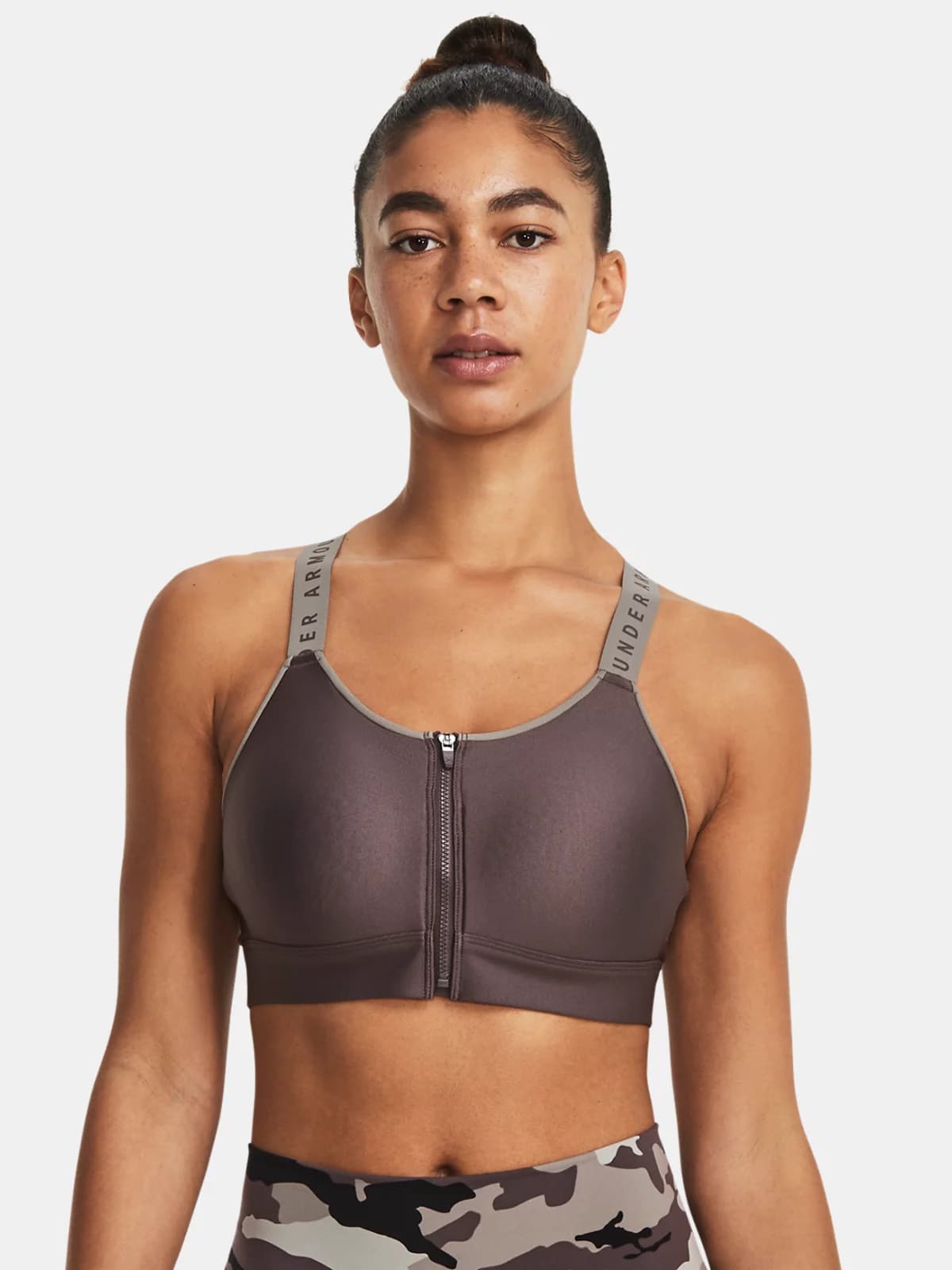 Under Armour UA Infinity High Zip Sports Bra Spor Sütyeni