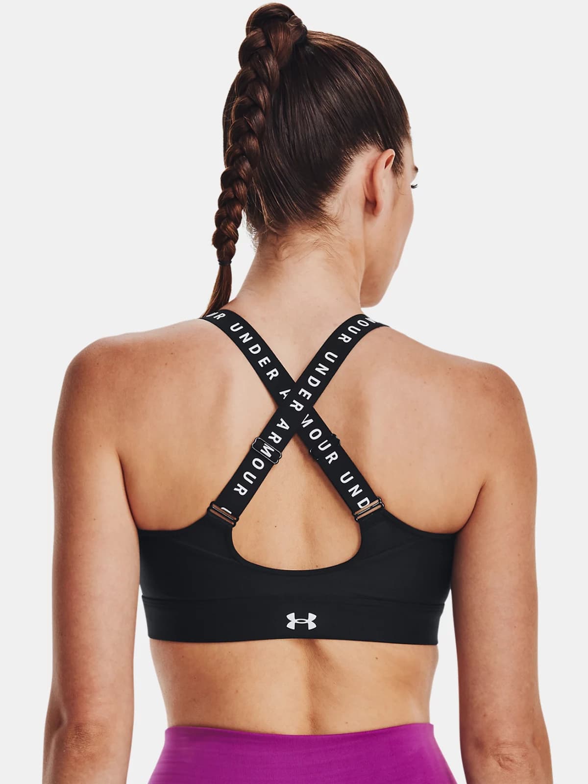 Under Armour UA Infinity High Zip Sports Bra Spor Sütyeni