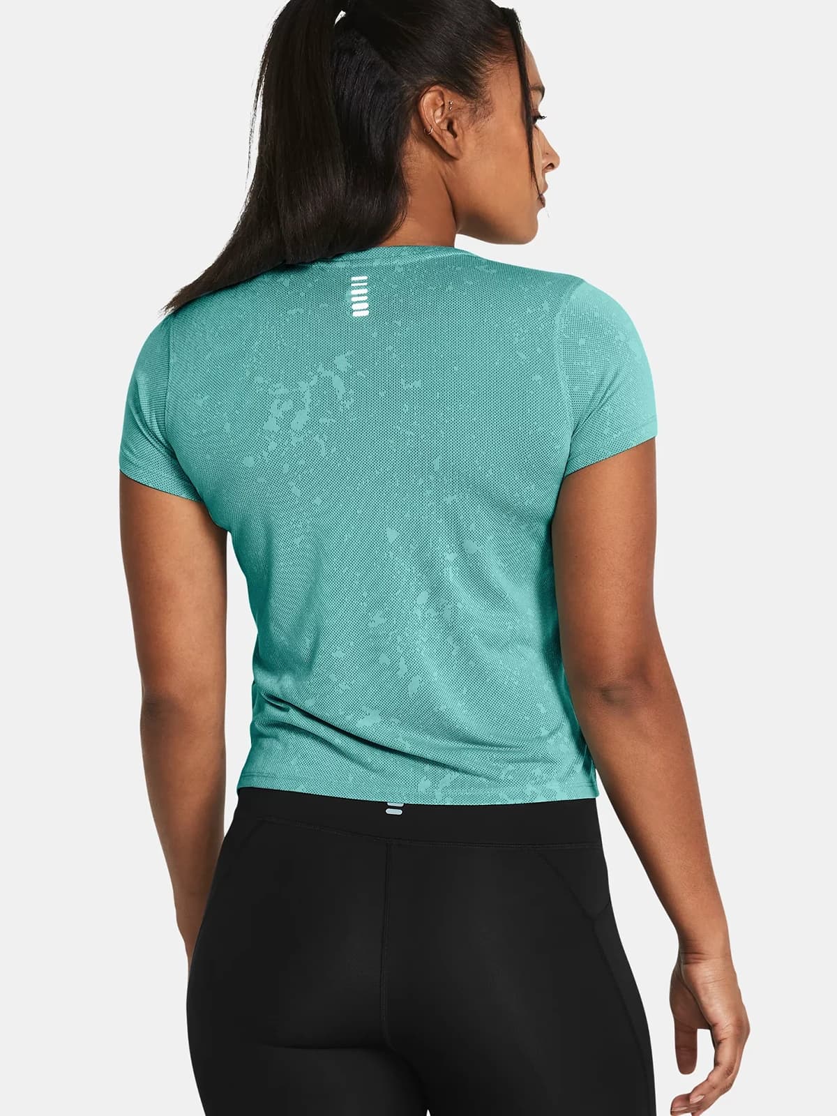 Under Armour UA Launch Splatter Short Sleeve Tişört