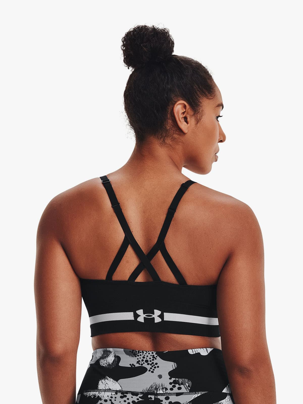 Under Armour UA Seamless Low Long Bra Spor Sütyeni