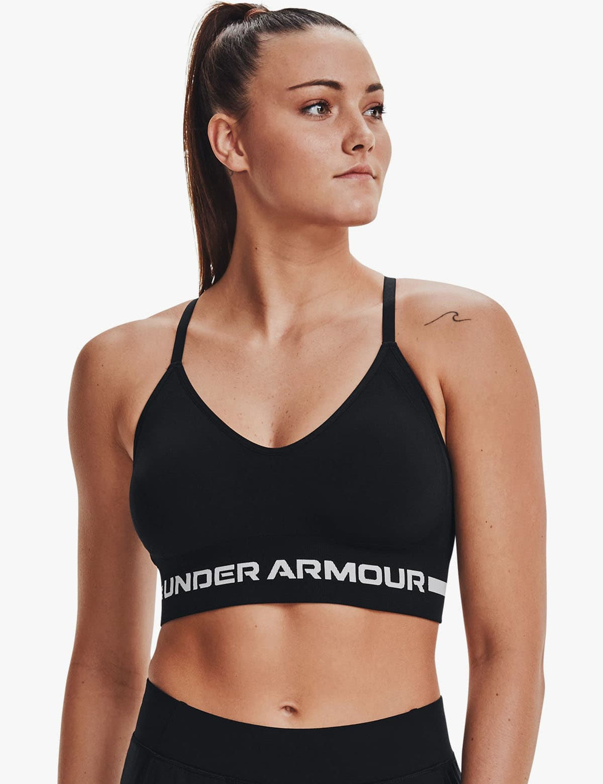 Under Armour UA Seamless Low Long Bra Spor Sütyeni