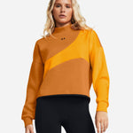 Under Armour UA Unstoppable Fleece Crop Crew Sweatshirt