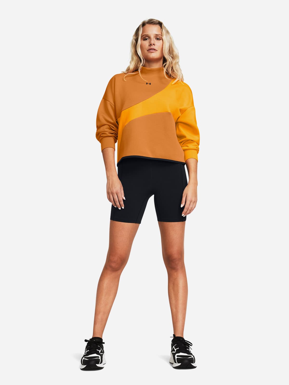 Under Armour UA Unstoppable Fleece Crop Crew Sweatshirt