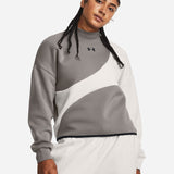 Under Armour UA Unstoppable Fleece Crop Crew Sweatshirt