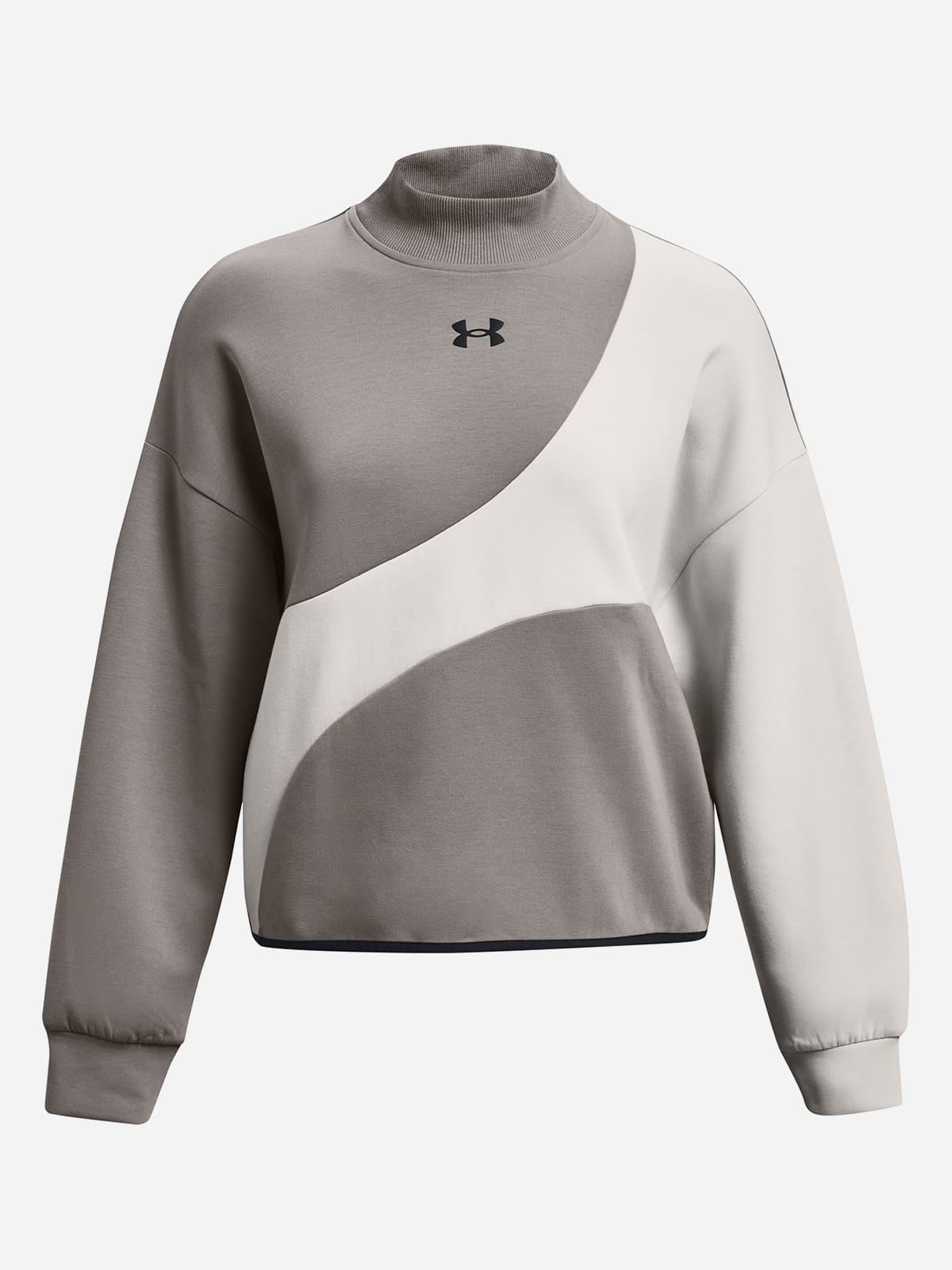 Under Armour UA Unstoppable Fleece Crop Crew Sweatshirt