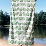 Microfiber Essential Towel Watercolour Jungle Havlu 75bt029 2