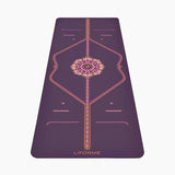 Liforme Blossoming Lotus Purple Earth 4.2mm Yoga Matı - 1