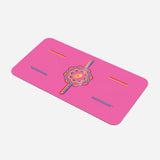 Liforme Yoga Pad Grateful Pink Rainbow Yoga Pedi 2