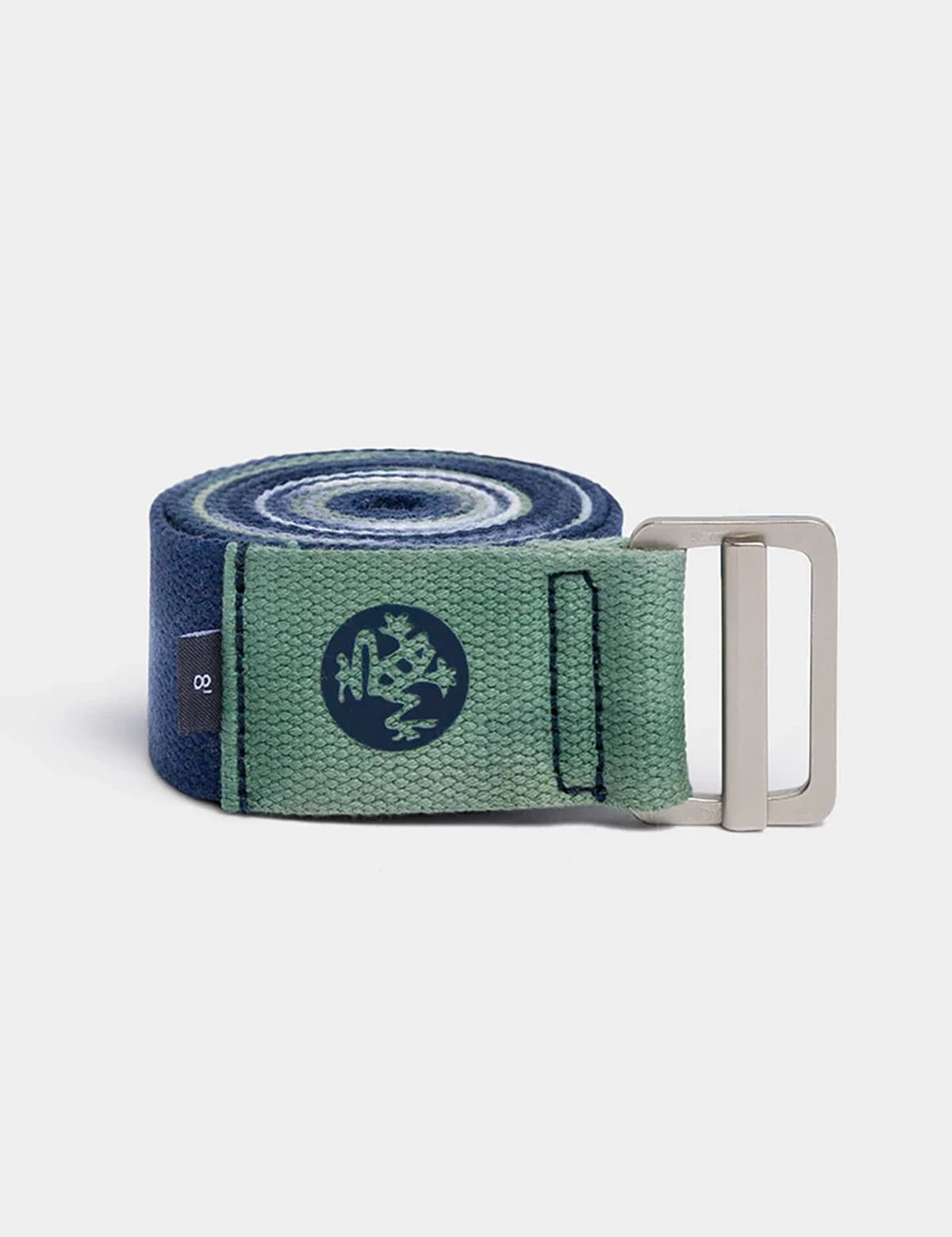 Manduka AligN Yoga Strap Blue Toad Tie Dye Yoga Kemeri-1