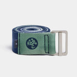 Manduka AligN Yoga Strap Blue Toad Tie Dye Yoga Kemeri