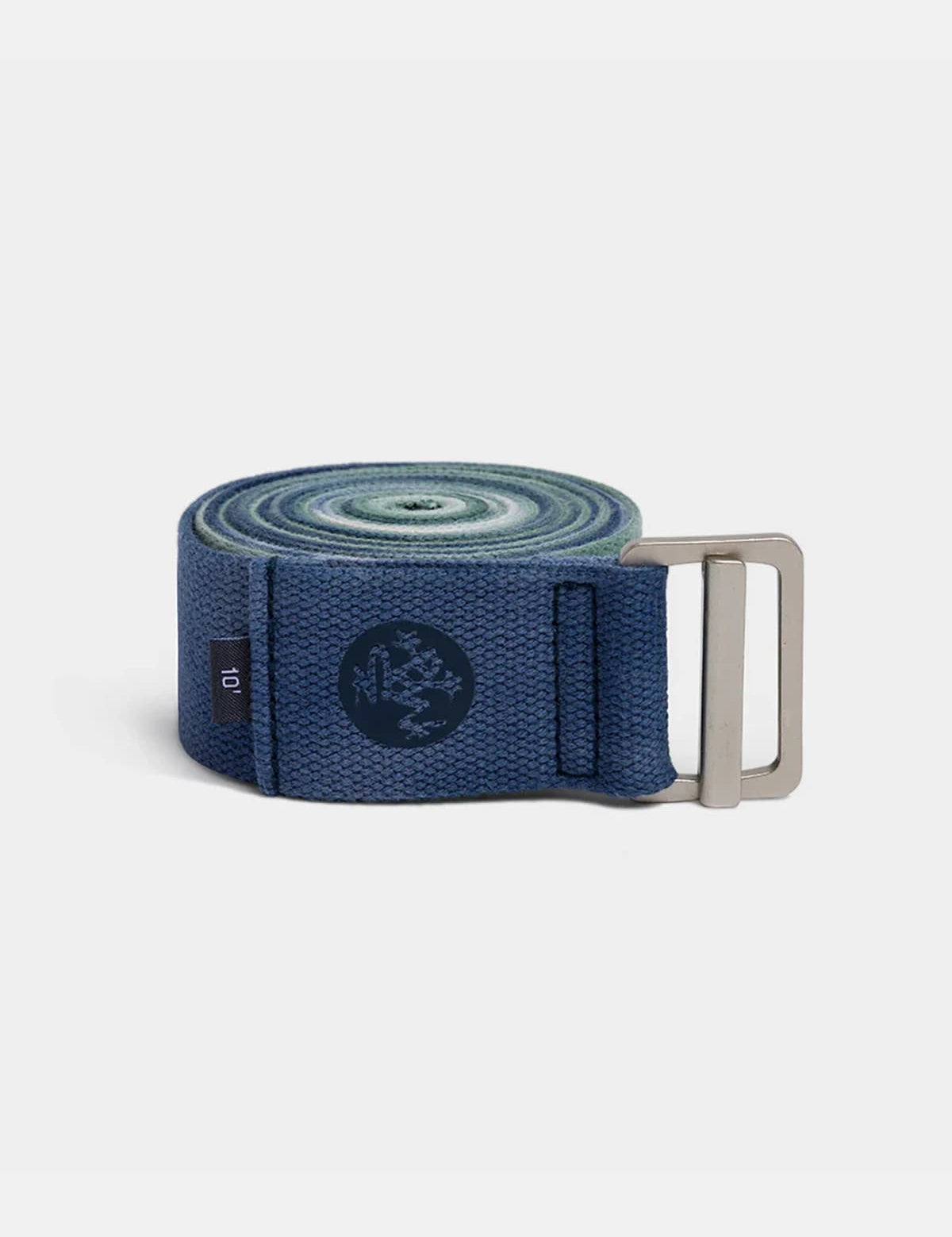 Manduka AligN Yoga Strap Blue Toad Tie Dye Yoga Kemeri-2