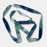 Manduka AligN Yoga Strap Blue Toad Tie Dye Yoga Kemeri